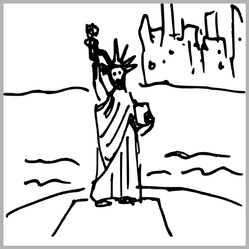 sketches of NYC gif