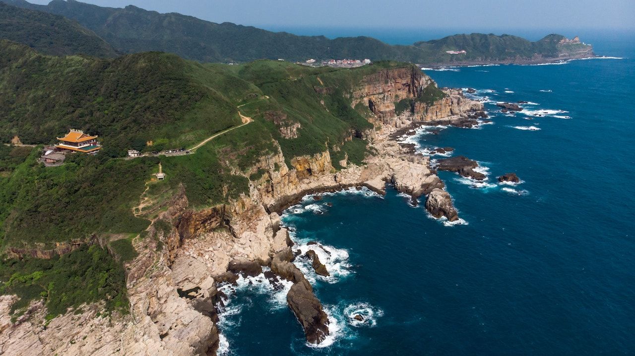 View of Long Dong, Taiwan from the south.