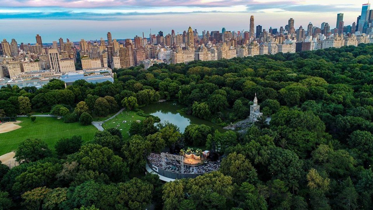 Shakespeare in the Park in Central Park