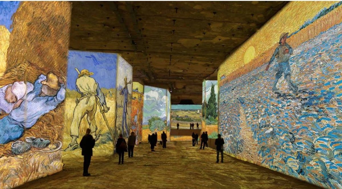 Immersive Van Gogh Exhibition In Paris