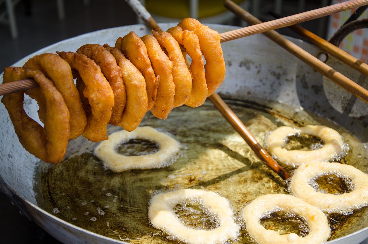 traditional Peruvian sweets picarones