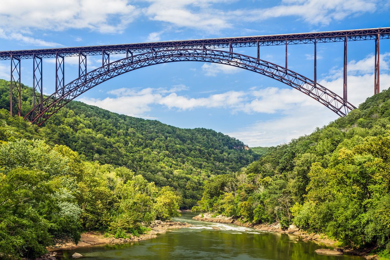 West Virginia's New River Gorge Bridge is one of the longest and highest spans in the world