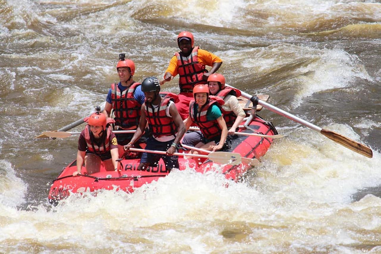 White Water Rafting on the Zambezi River, Zambia [VIDEO 