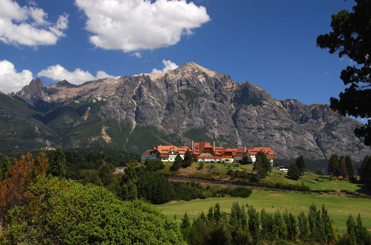 Llao Llao Hotel in Patagonian Mountains, Bariloche, Argentina
