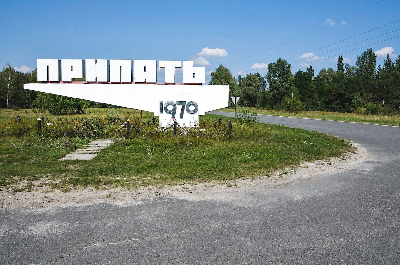 Pripyat, the town where most of the chernobyl workers lived with their families because the explosion