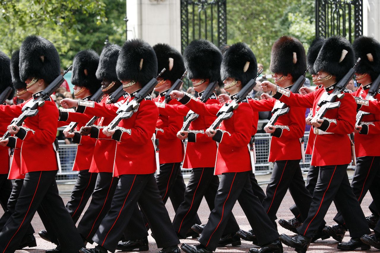 Queen's Soldier at Queen's Birthday Parade