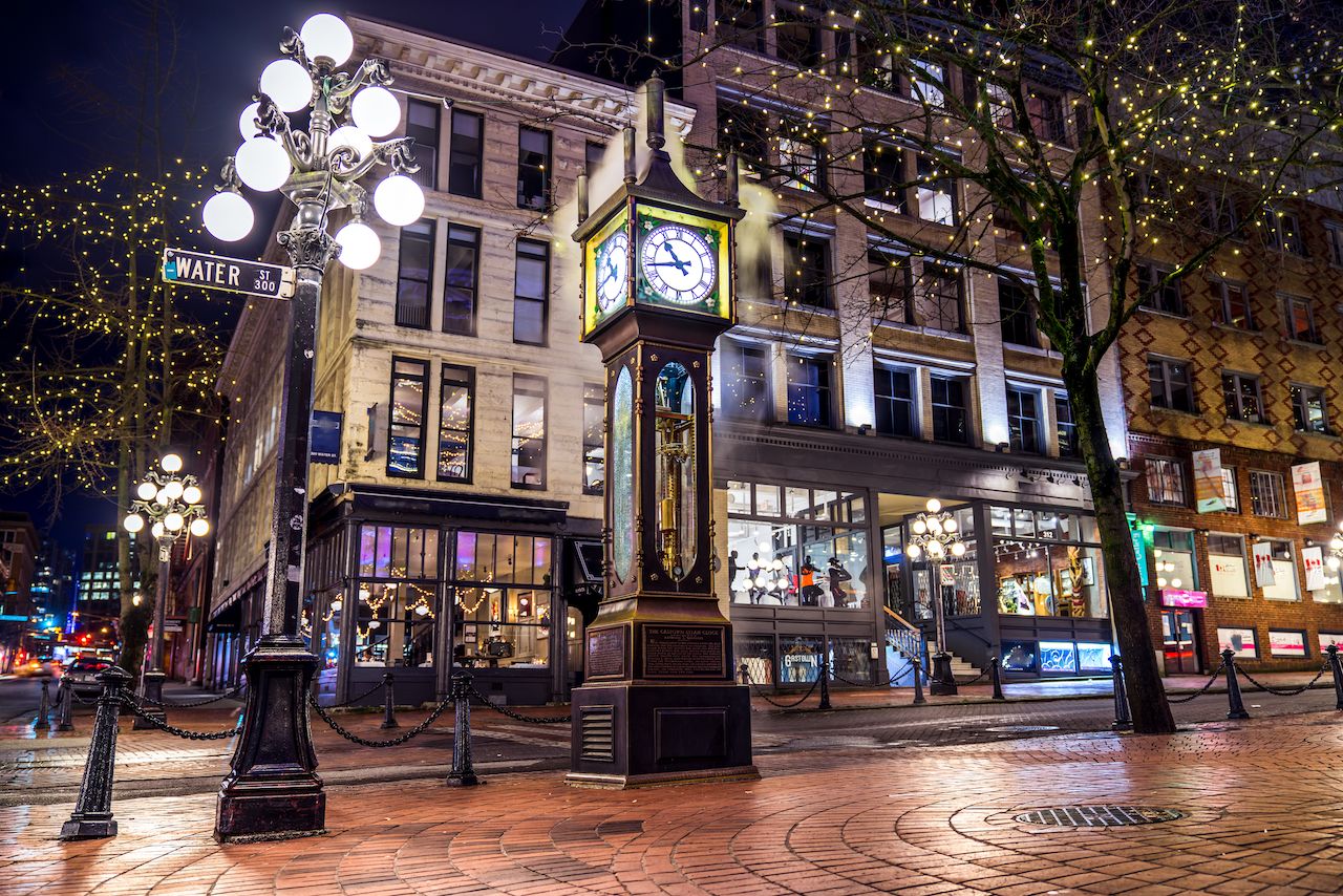 Steam Clock, Gastown, Vancouver, British Columbia, Canada