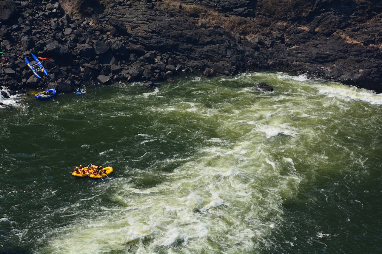 Victoria Falls White Water Rafting