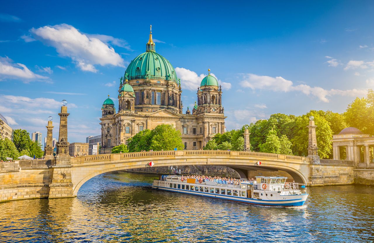 Beautiful view of Historic Berlin Cathedral