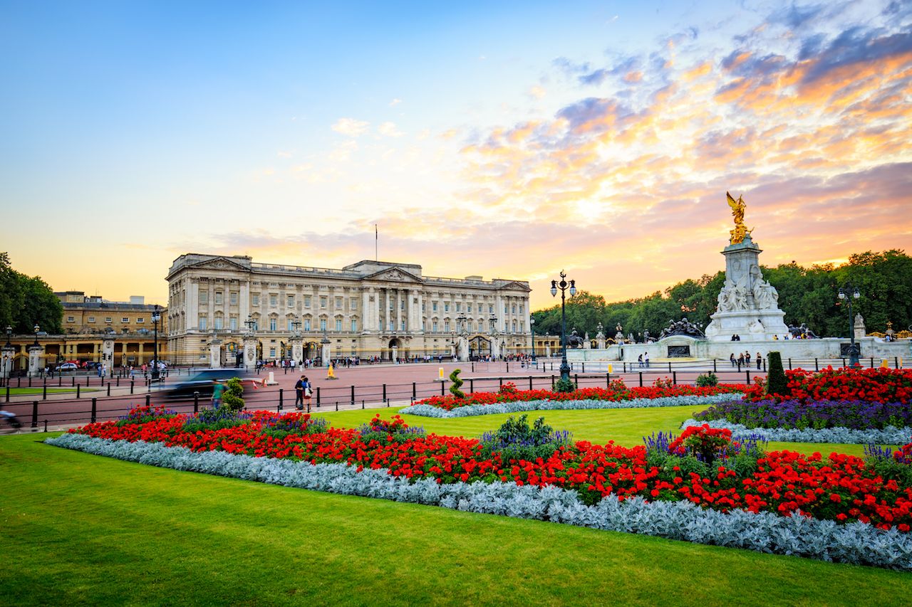 Buckingham Palace in London, United Kingdom