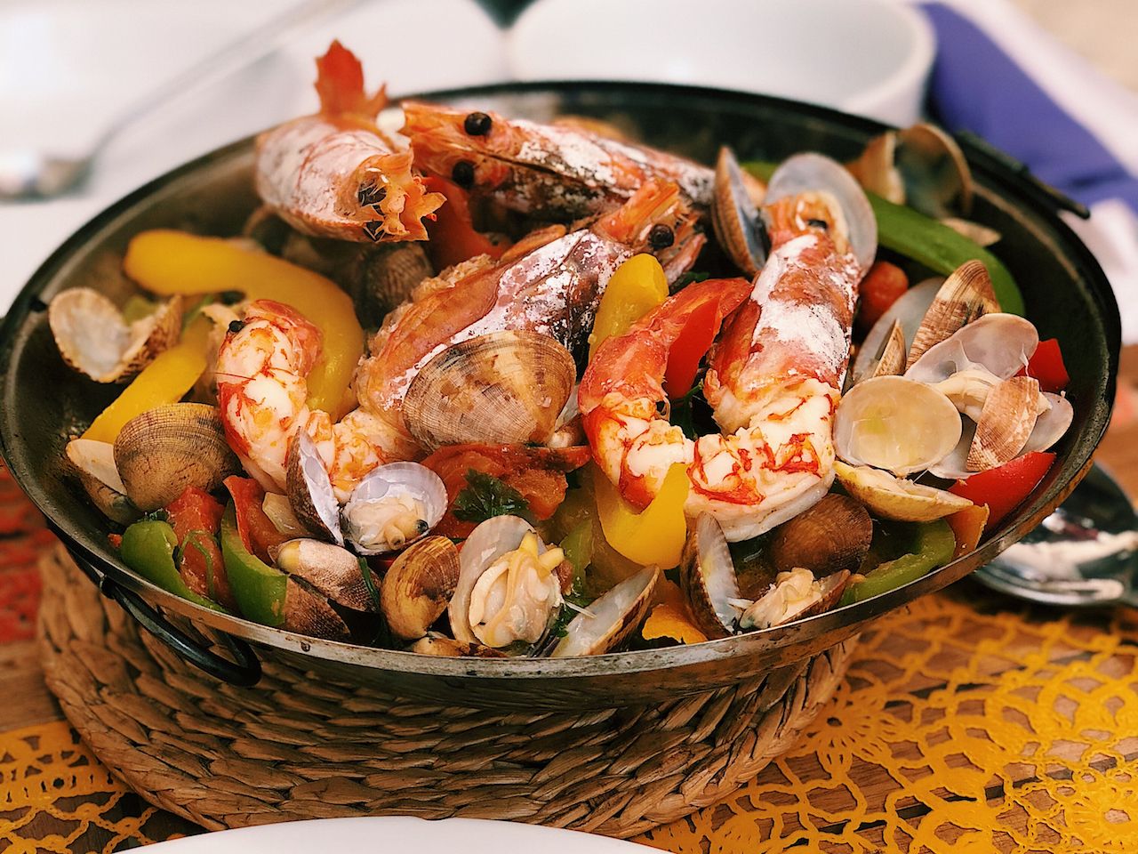 Cataplana Portugese Seafood Dish