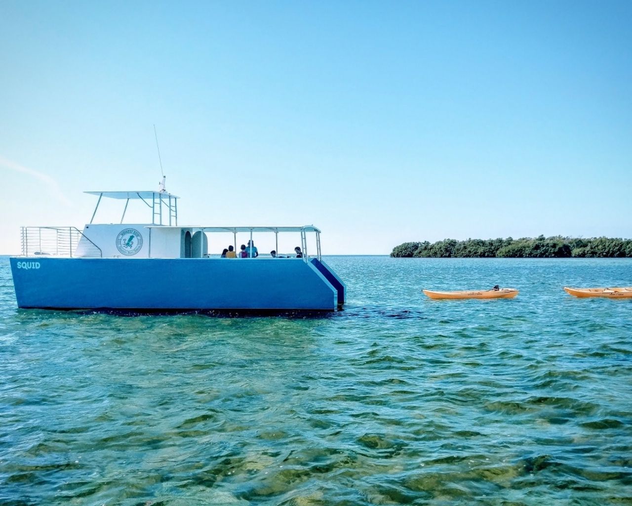 Florida Keys boat and kayaks