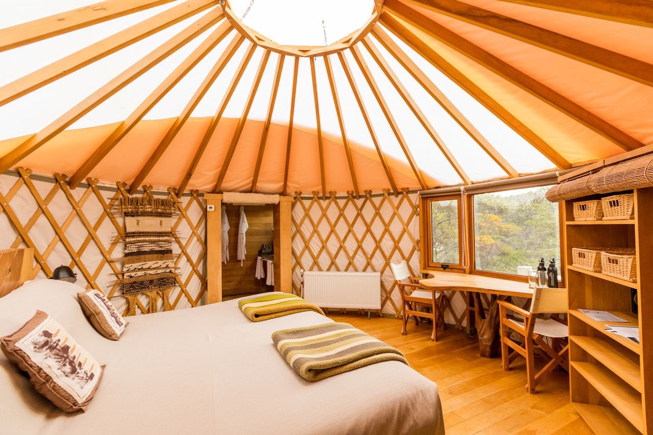 Glamping Yurt in Patagonia