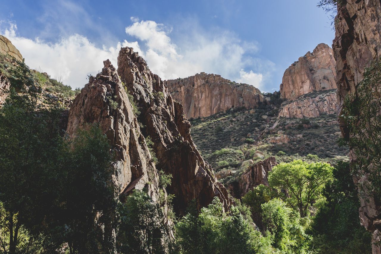 aravaipa canyon weather averages