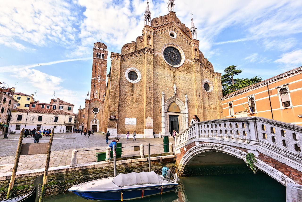 Basilica Santa Maria Gloriosa dei Frari, Venice Italy