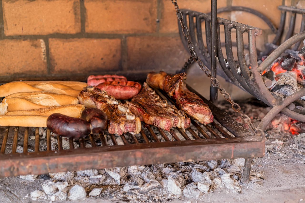 argentine asado grill