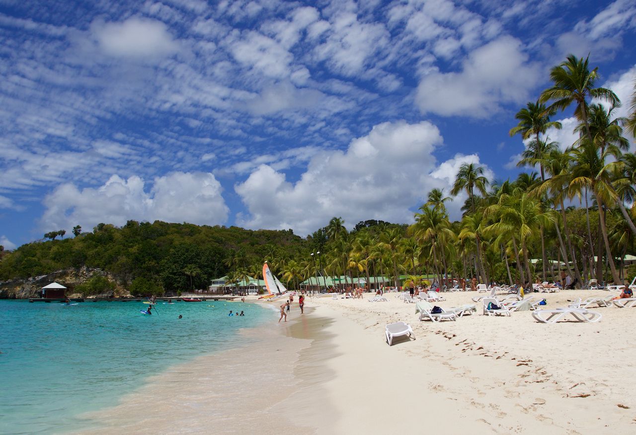 Caravelle’s beach, Saint-Anne, Guadeloupe