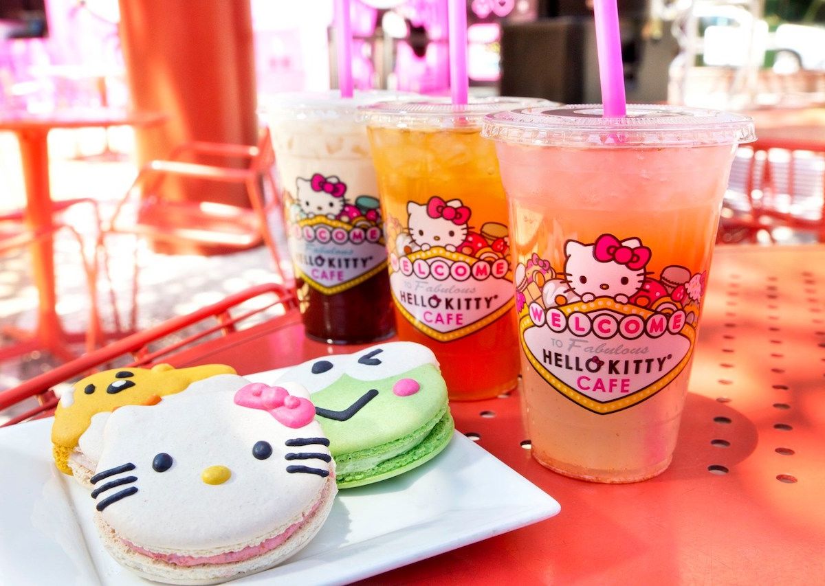 Las Vegas Hello Kitty Cafe opening