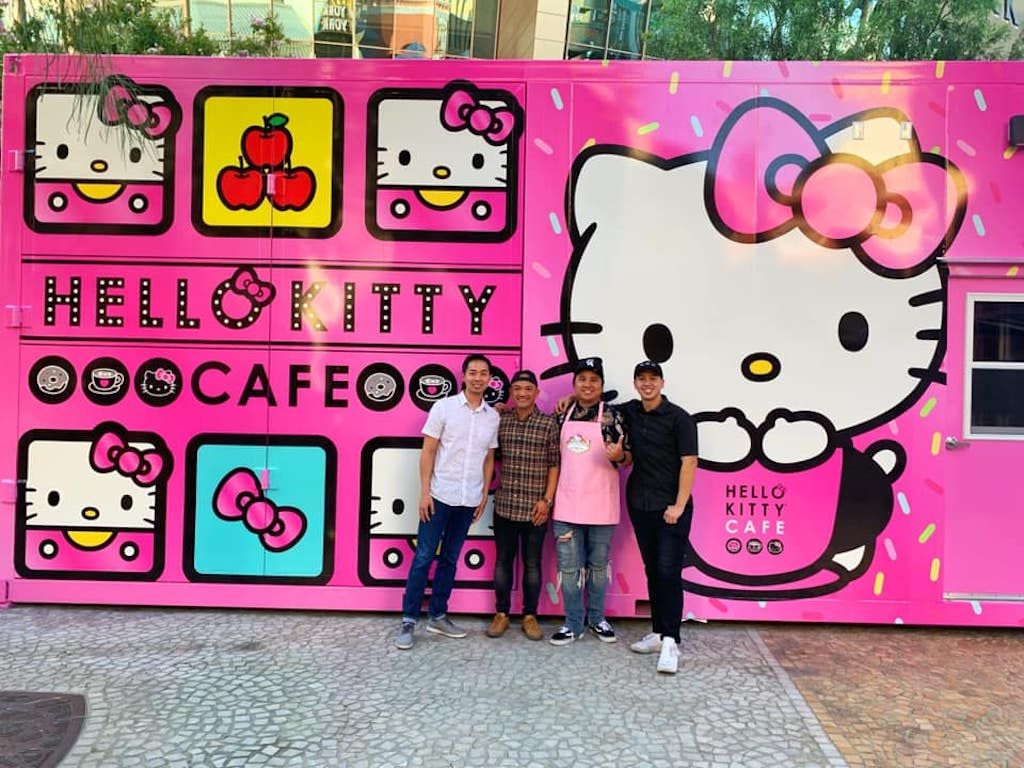 Hello Kitty Cafe Located in New York-New York Hotel and Casino in