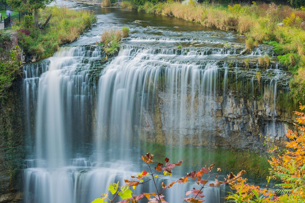 Webster's falls in Hamilton. Ontario, Canada