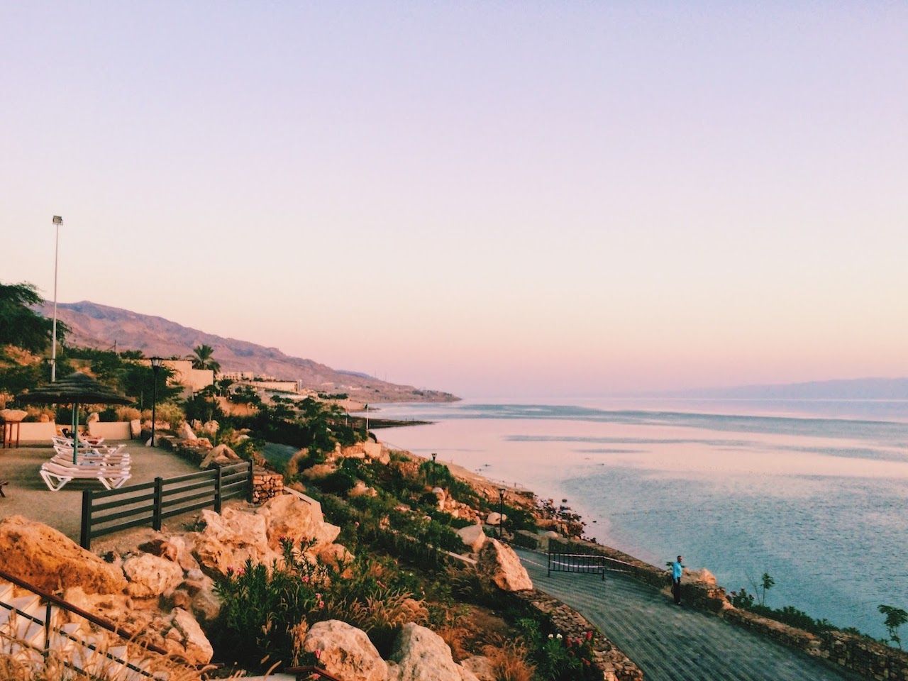 The Dead Sea on a Budget - Swimming on Jordan's side for free