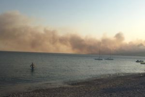 Bomb Discovered At Sant Sebastià Beach In Barcelona