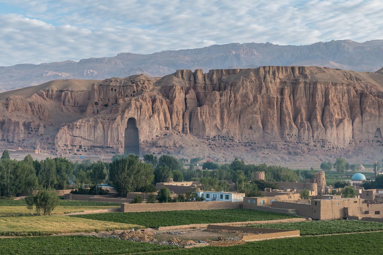 The monumental Buddha statues of Bamyan