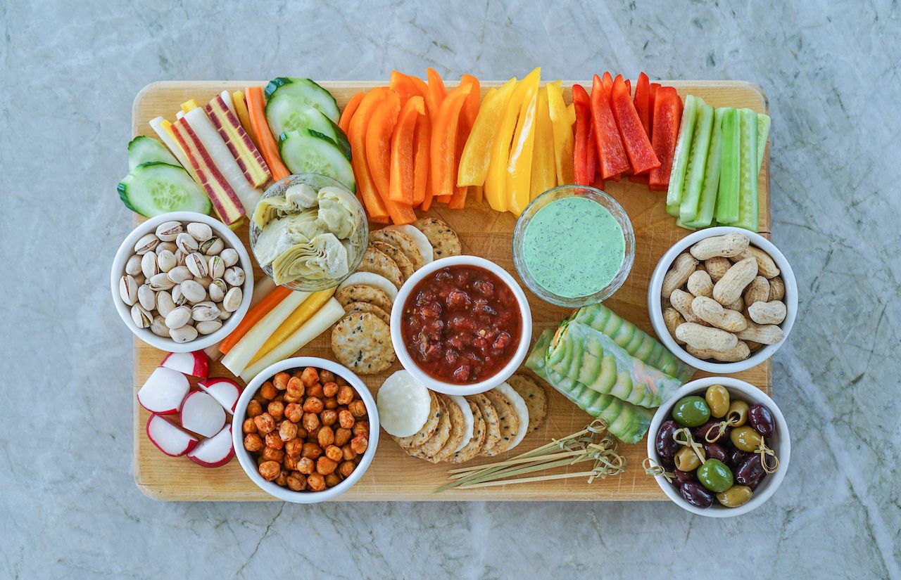 Vegetables crudites