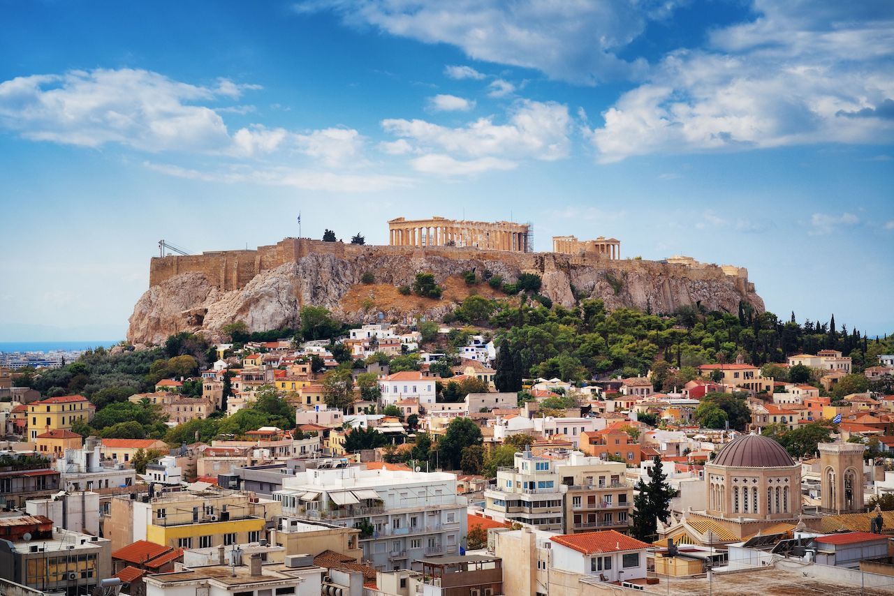View of the acropolis