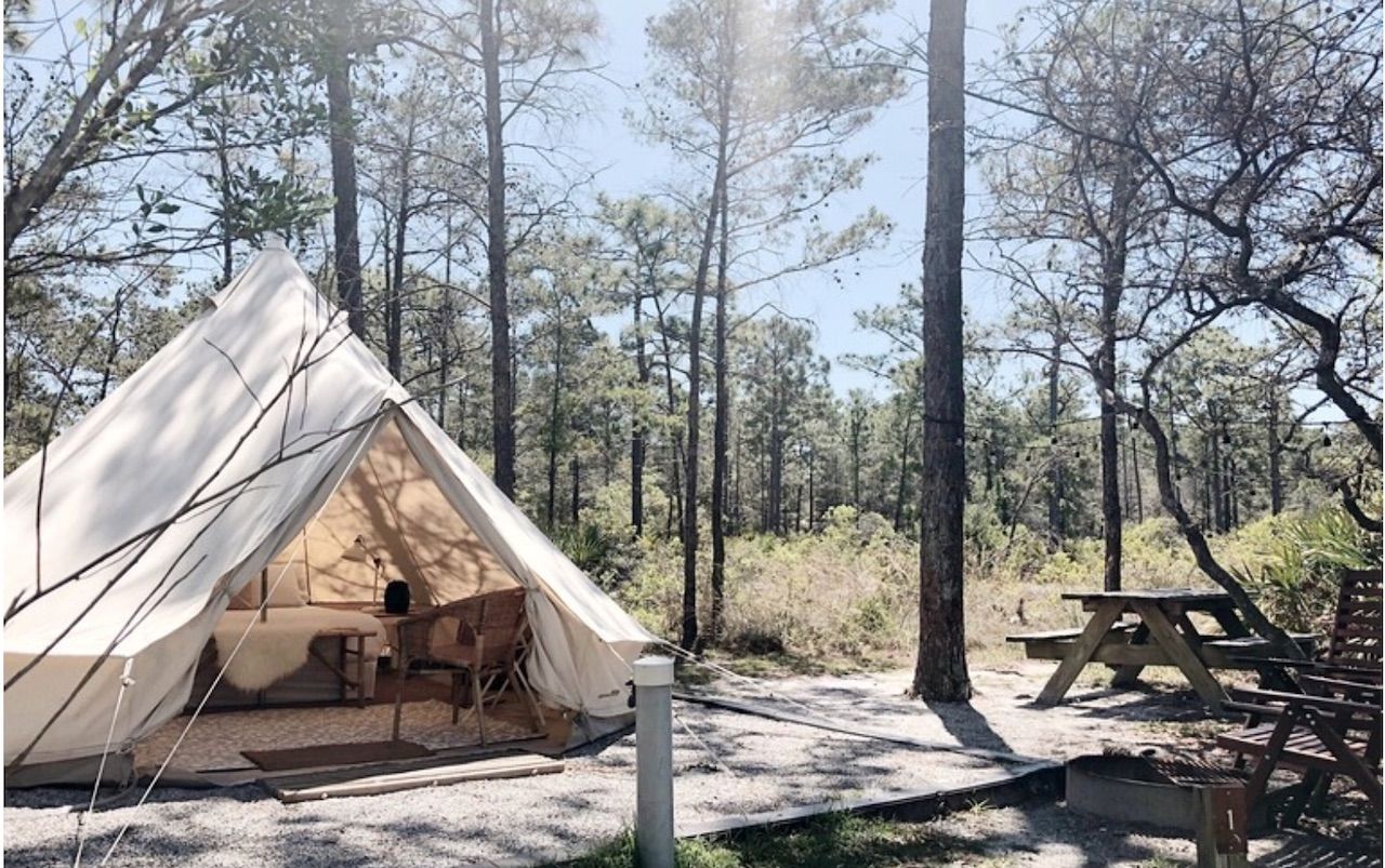 The Best Glamping And Camping Spots In Florida