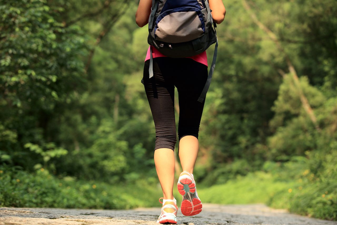 Person walking