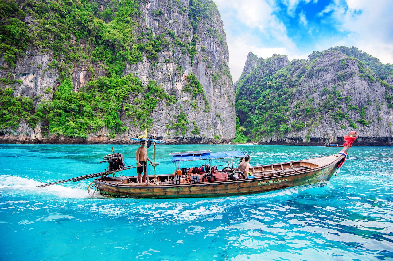 things to do in krabi thailand - boat island hopping