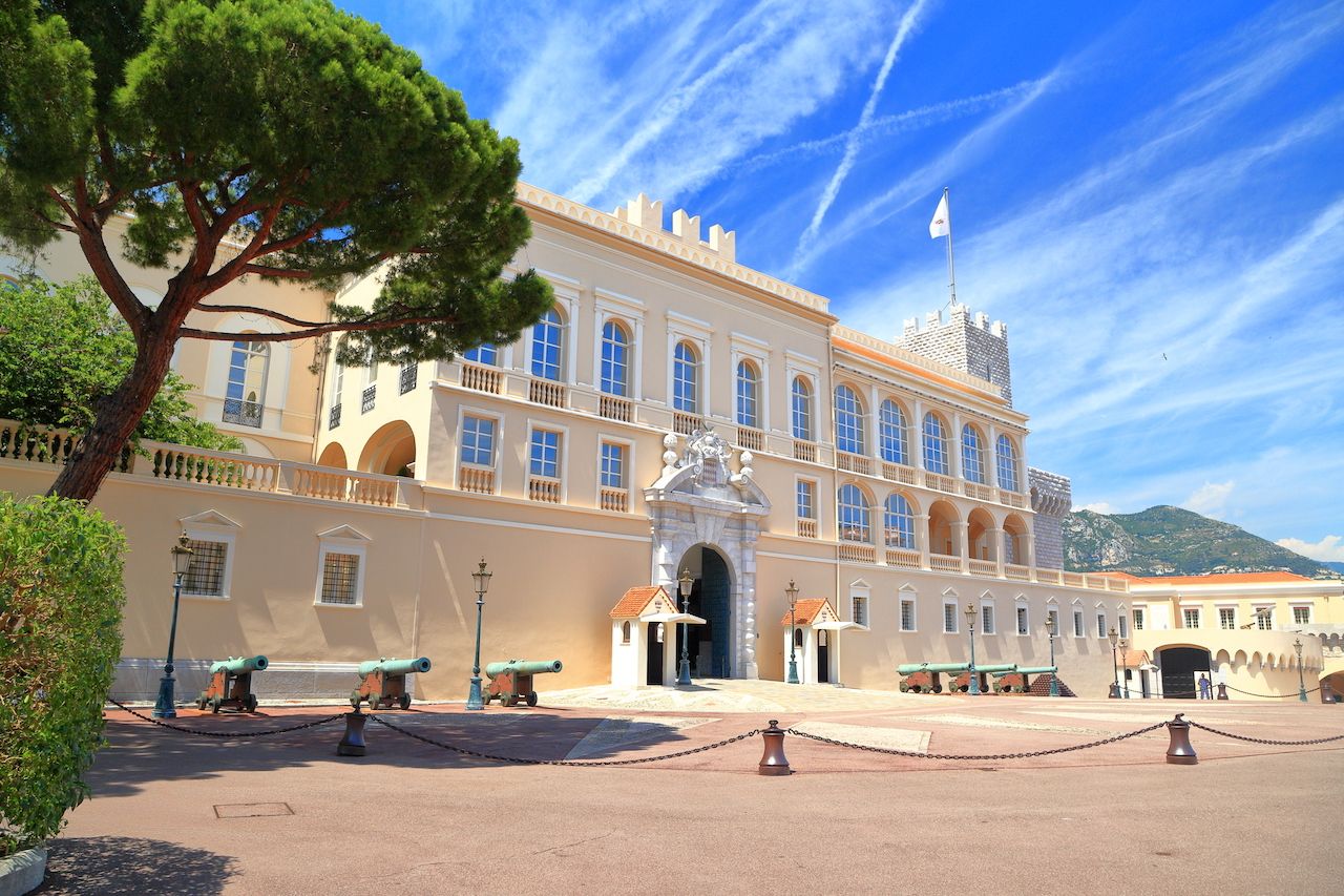 Prince's Palace in Monaco-ville, Monaco