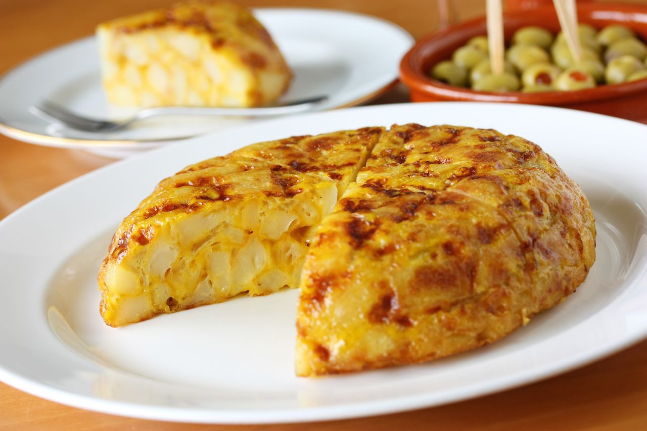 this type of a tapas is a Spanish omelette