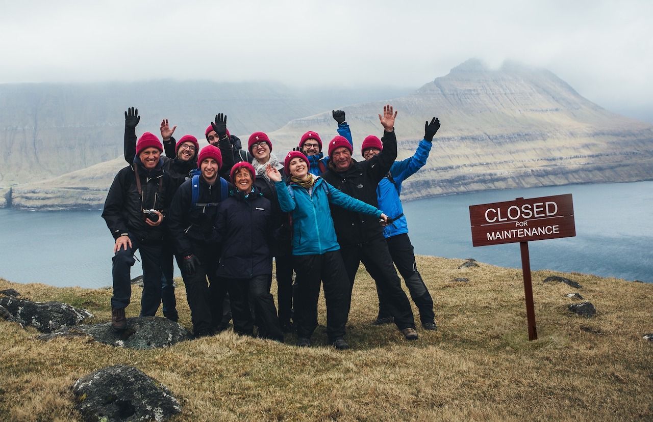 Faroe Islands volunteers