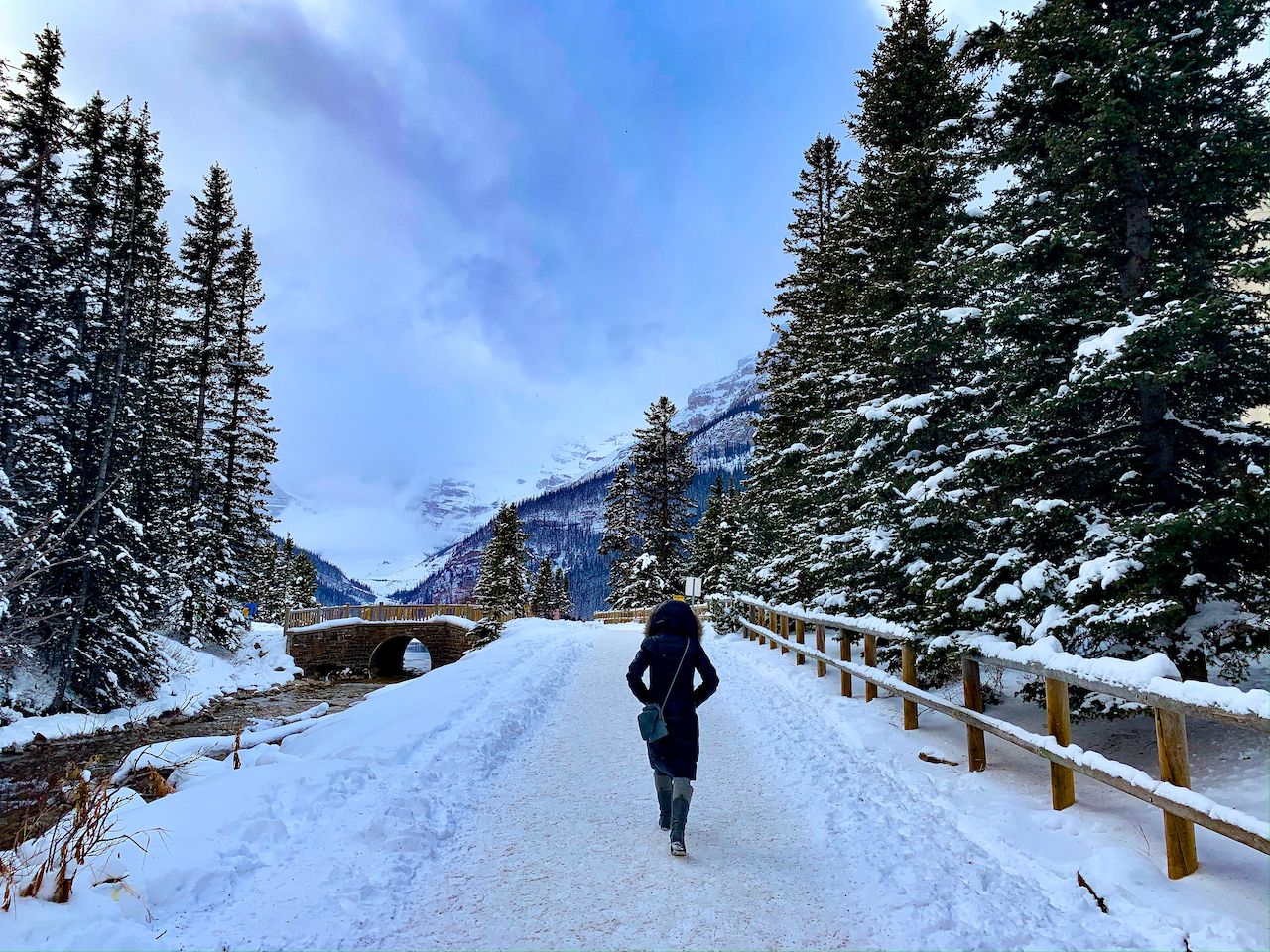what to do in banff in winter hiking