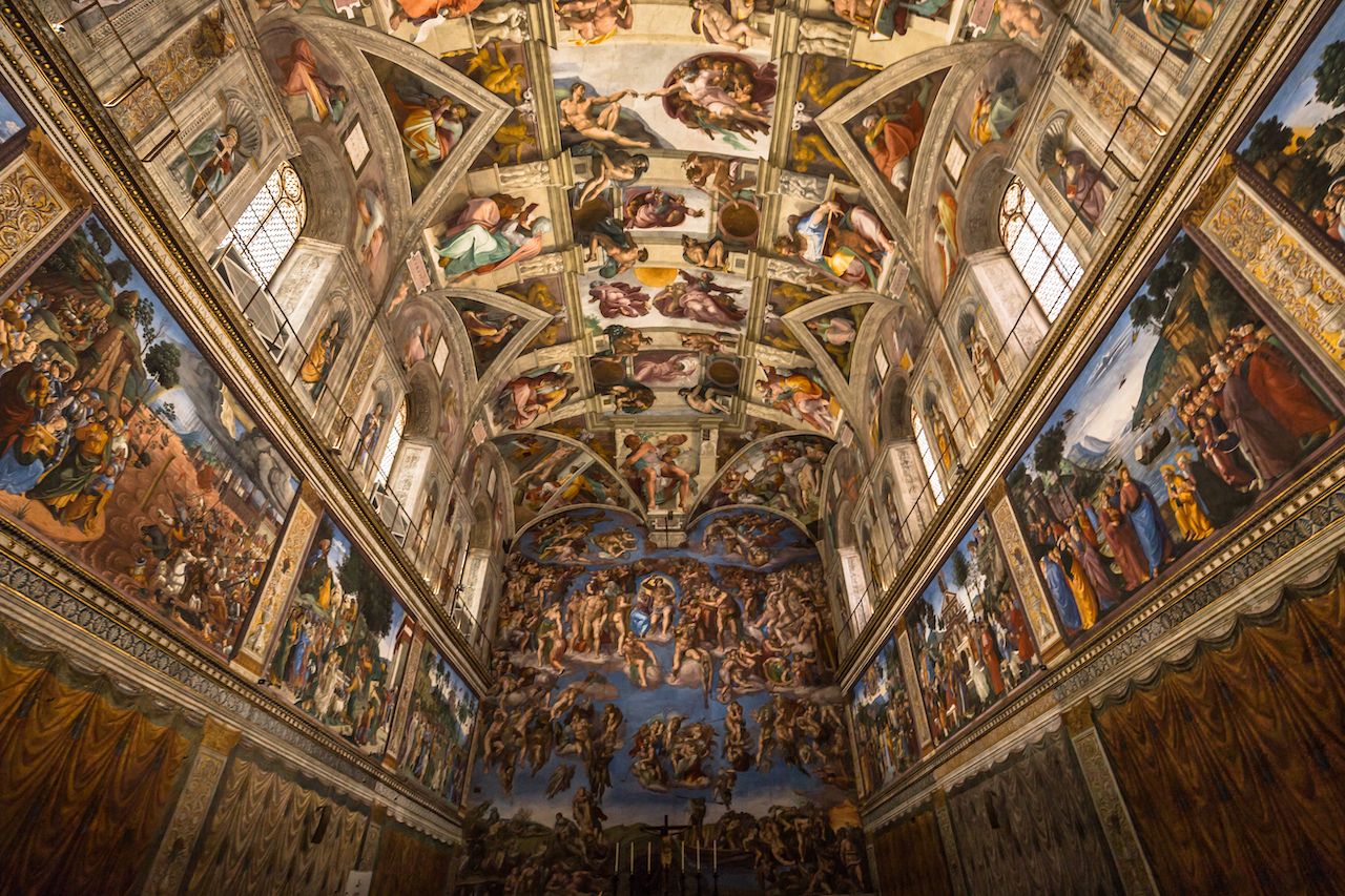 Ceiling of the Sistine chapel
