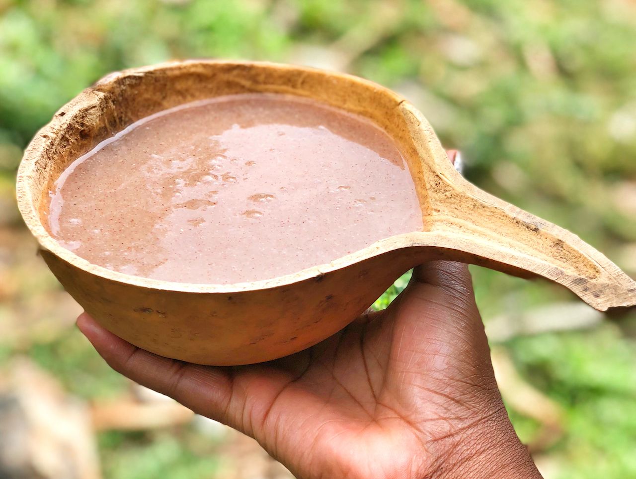 African Calabash porridge