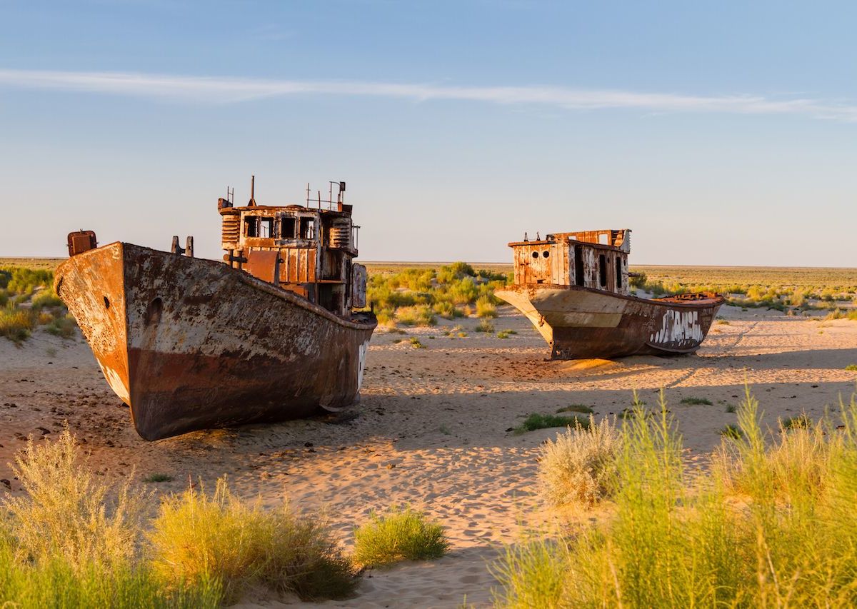 What happened to the Aral Sea, what is the future of the Aral Sea