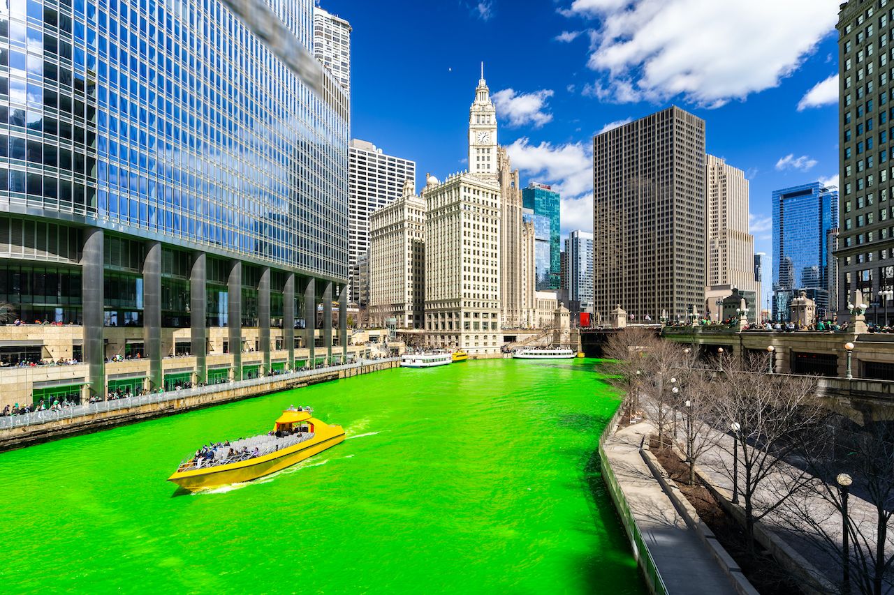 Chicago Dye River Green 2024 Jamima Selina