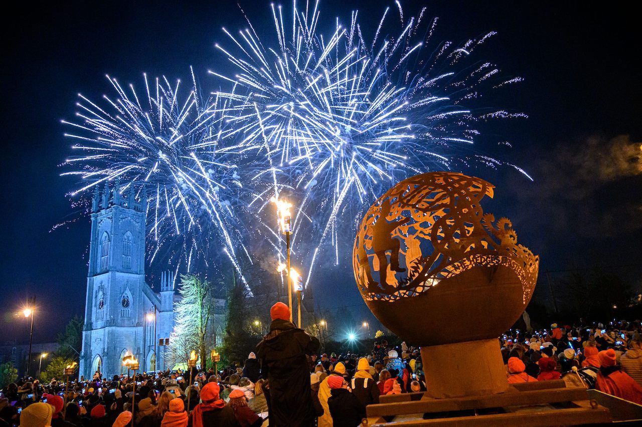 Fireworks in Galway