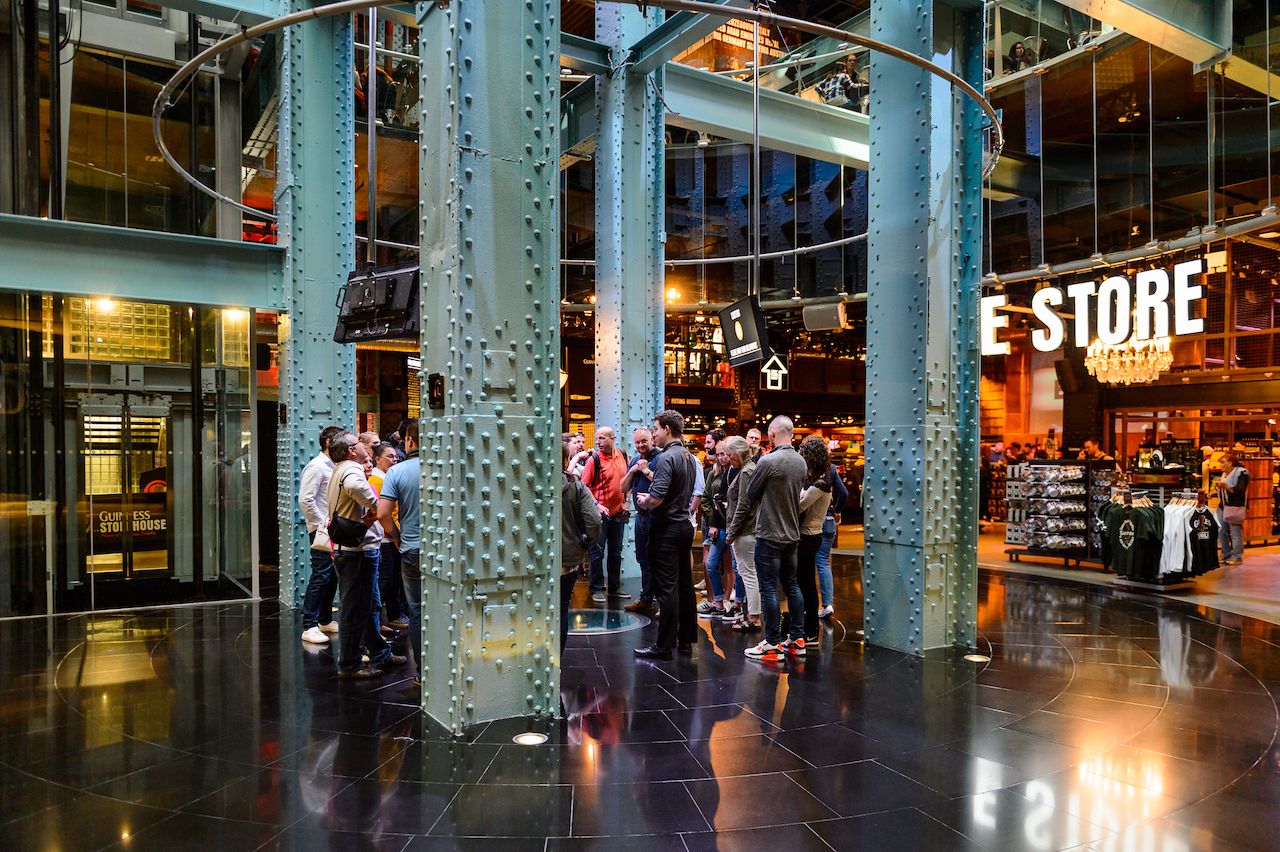 guinness storehouse tour duration