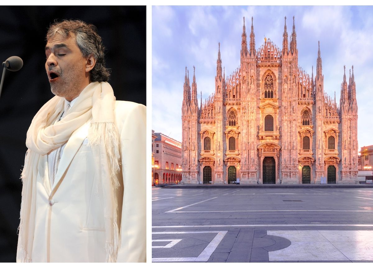 Andrea Bocelli Easter live stream in Milan’s Duomo