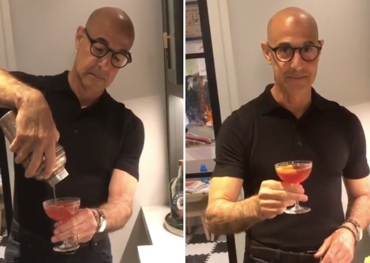 Stanley Tucci’s negroni recipe is the key to a 'perfect Milanese drink...