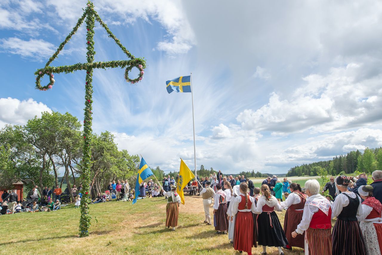 Summer Solstice Festivities Sweden 2025