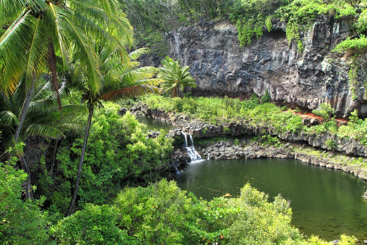 Hawaii's Pools of Oheo, near Hana on the east side of Maui