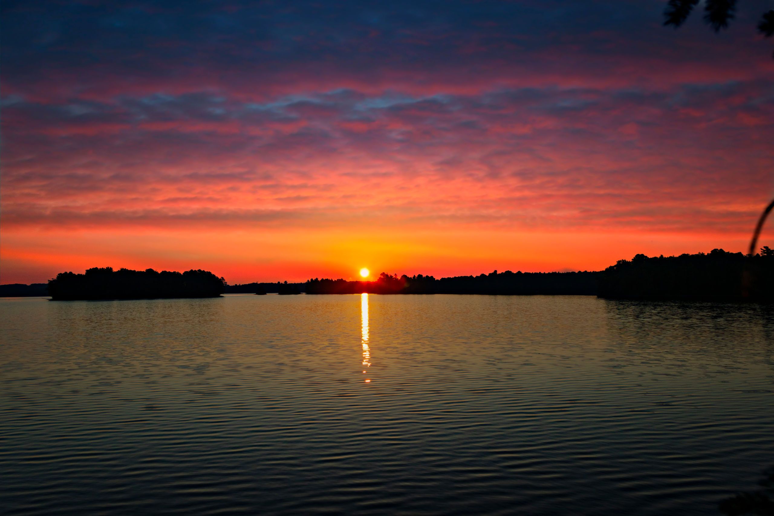 Sunrise on Turtle-Flambeau Scenic Waters Area