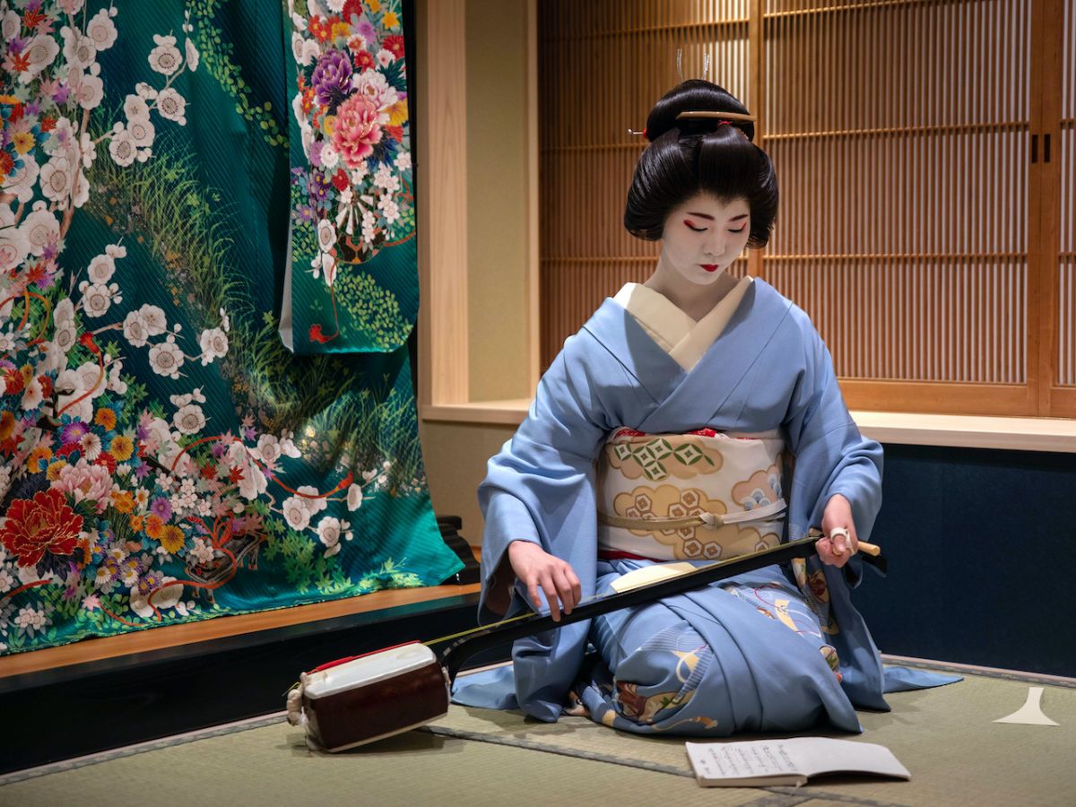 Meet Geisha offers an online version of the geisha experience through Zoom
