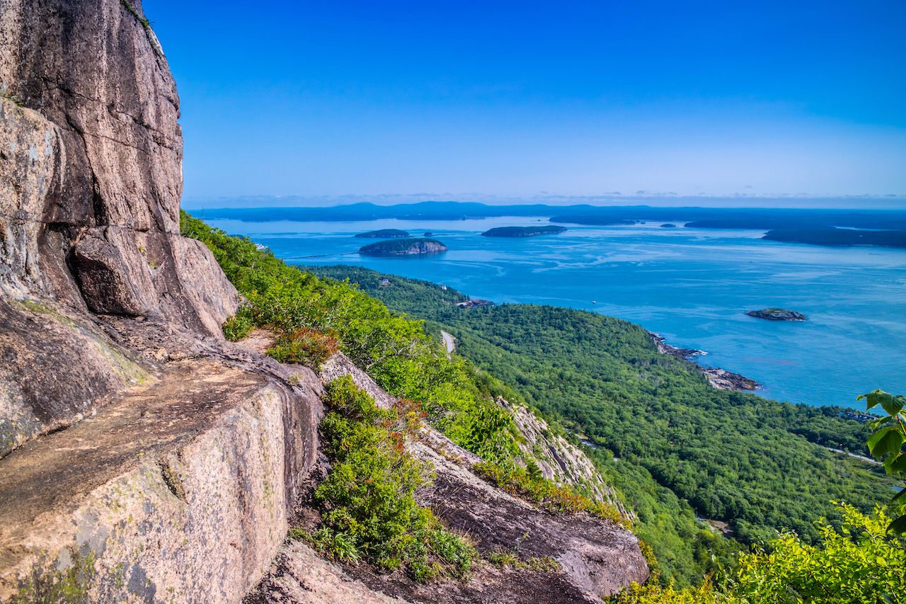 The Precipice Trail in Acadia National Park