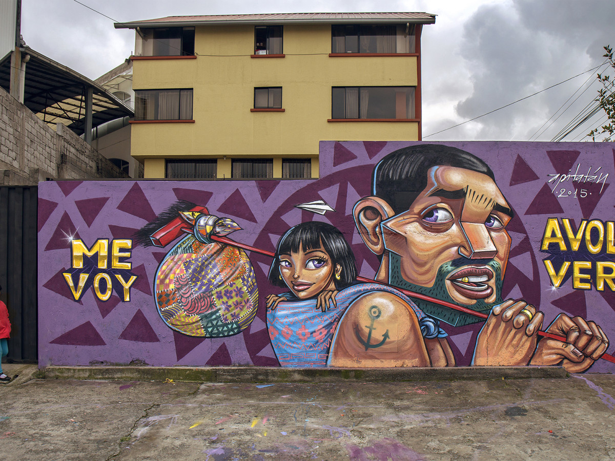 El Crecimiento Del Arte Urbano Ecuatoriano En 15 Imagenes